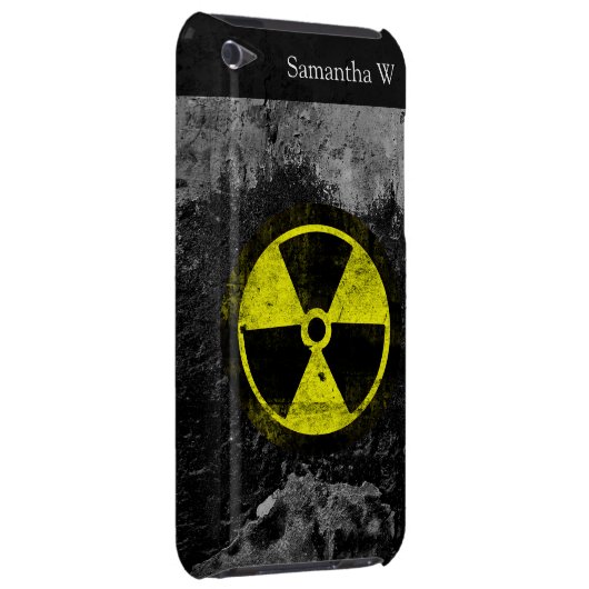 Grunge Radioactive Symbol Case-Mate iPod Touch Case (Back/Right)
