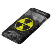 Grunge Radioactive Symbol Case-Mate iPod Touch Case (Bottom)