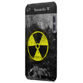 Grunge Radioactive Symbol Case-Mate iPod Touch Case (Back Left)