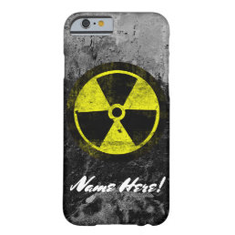 Grunge Radioactive Symbol Cool Vintage Mens Guys Barely There iPhone 6 Case