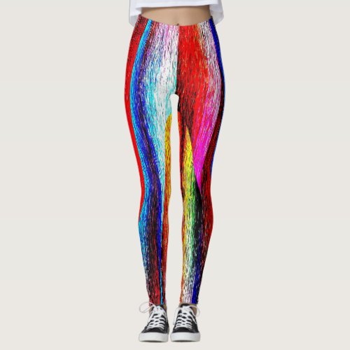 Grunge Rainbow Leggings