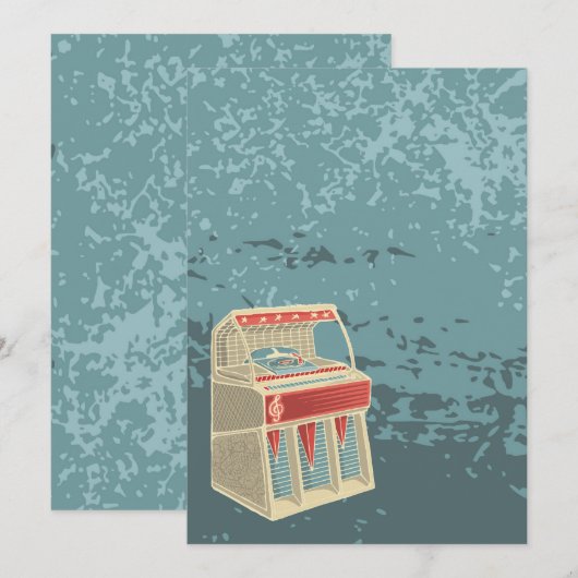 Grunge Retro Jukebox (Front/Back)