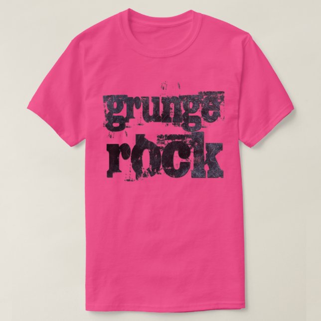 Grunge Rock  T-Shirt (Design Front)