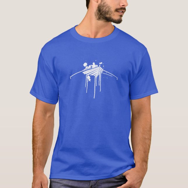 Grunge Rowing T-Shirt (Front)