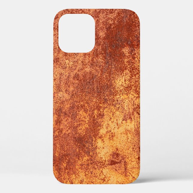 Grunge rusted metal texture, rust and oxidized met Case-Mate iPhone case (Back)
