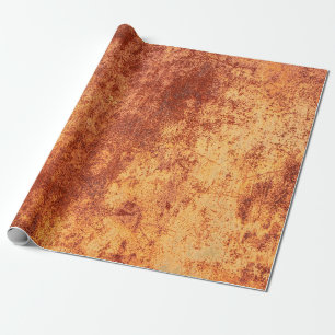Grunge rusted metal texture, rust and oxidized met wrapping paper