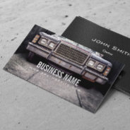 Grunge & Rusted Old Car Automotive Repair Business Card at Zazzle