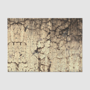 Grunge Rustic Beige Brown Vintage Texture Tissue Paper