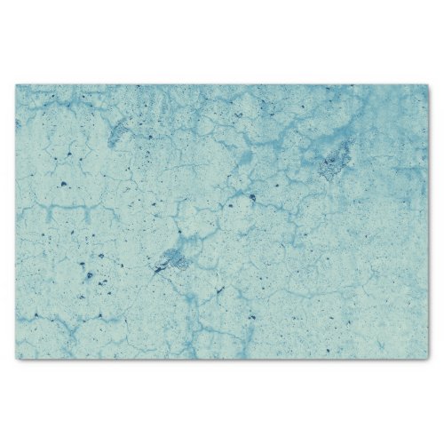 Grunge Rustic Blue Teal Vintage Texture Tissue Paper