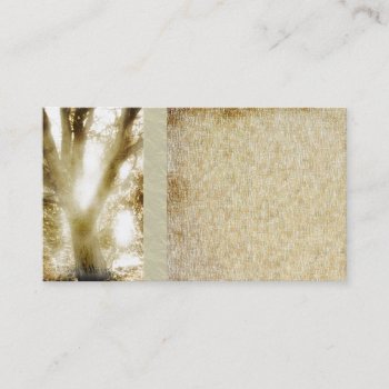 Grunge Rustic Natural Tree Business Cards by valeriegayle at Zazzle