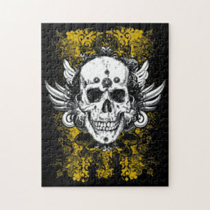 Grunge Skull Jigsaw Puzzle