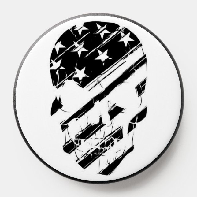 Grunge Skull  PopSocket (Popsocket)