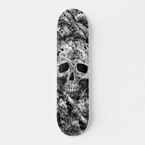 Grunge Skull Skateboard
