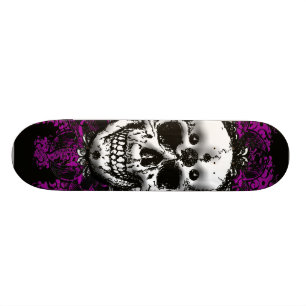 Grunge Skull Skateboard Deck