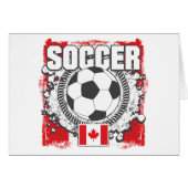 Grunge Soccer Canada (Front Horizontal)