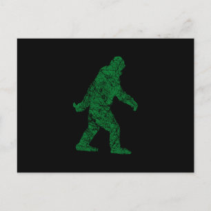 Grunge Squatchin Postcard