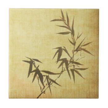 Grunge Stained Bamboo Paper Background Tile by watercoloring at Zazzle