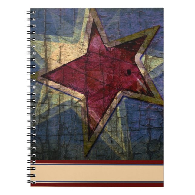 Grunge star notebook (Front)