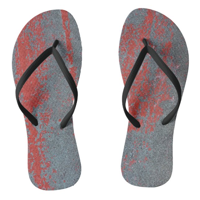Grunge stone texture flip flops (Footbed)
