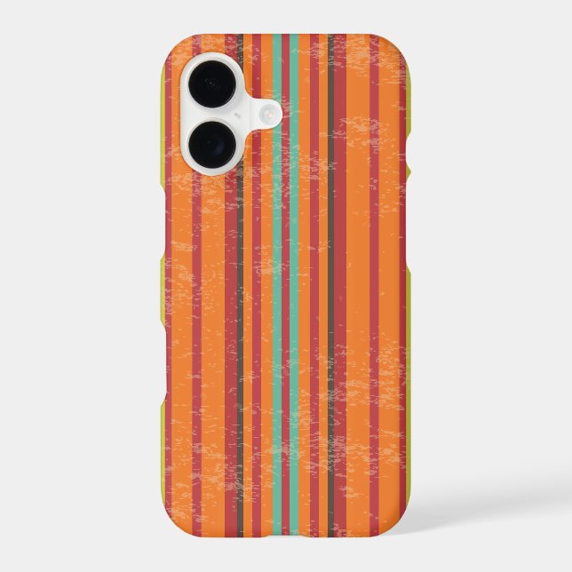 Grunge Stripes Iphone Case (Back)