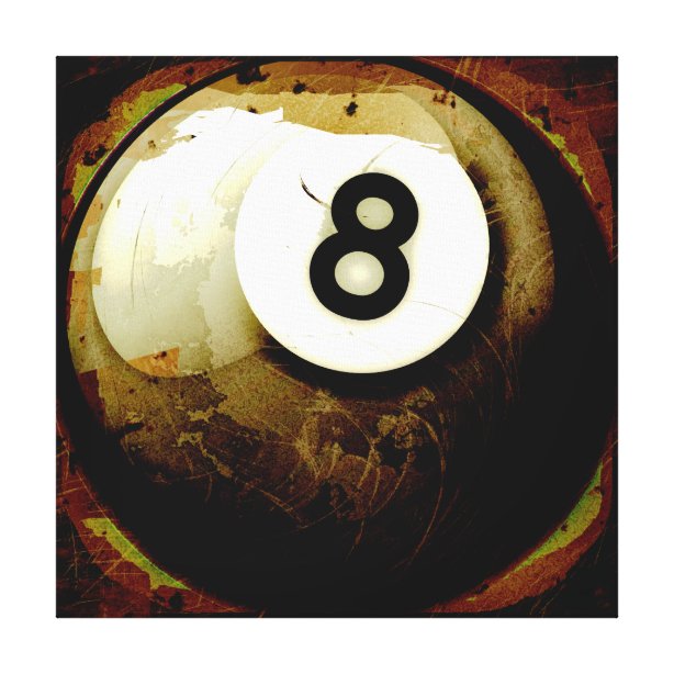 Eight Ball Art & Wall Décor | Zazzle