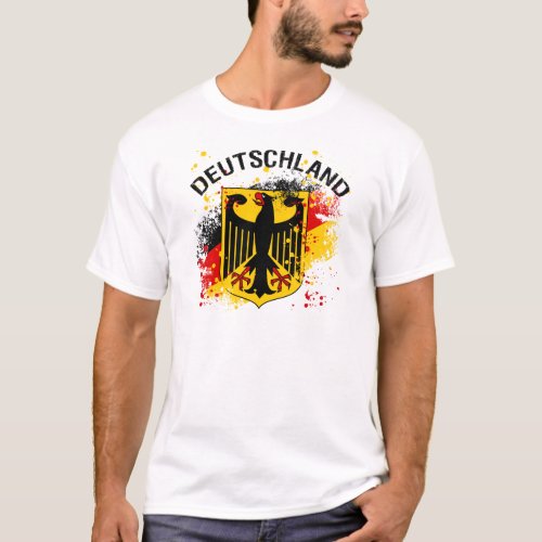 Grunge style Deutschland _ Germany Design T_Shirt