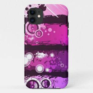 Grunge Style Music Banner 3 iPhone 11 Case