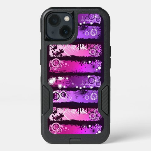 Grunge Style Music Banner 3 iPhone 13 Case