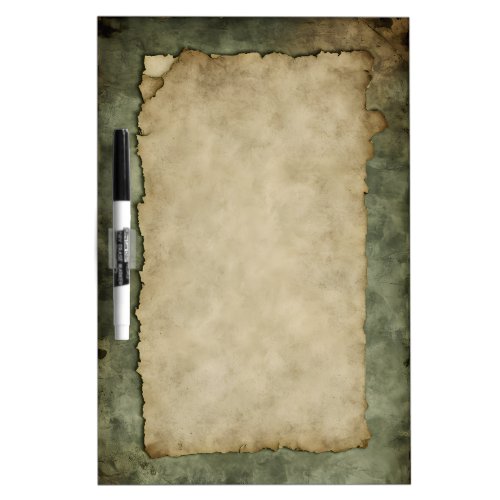 Grunge Style Old Paper Dry Erase Board
