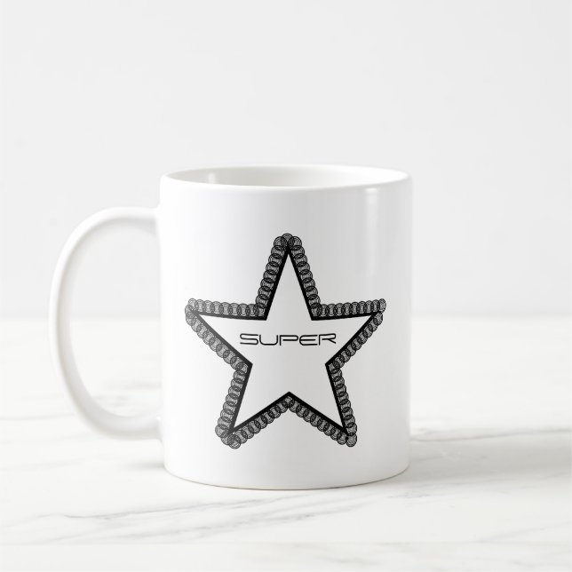 Grunge Superstar Mug (Left)
