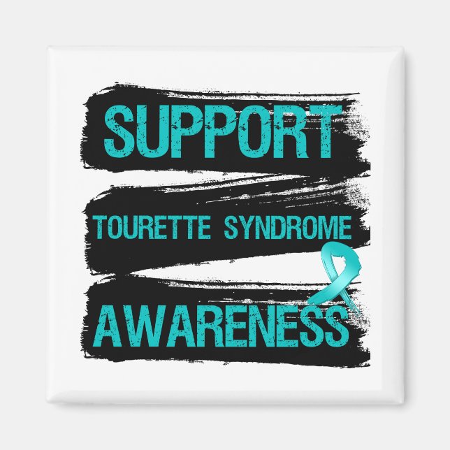 Grunge - Support Tourette Syndrome Awareness Magnet (Front)