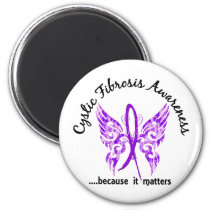 Grunge Tattoo Butterfly 6.1 Cystic Fibrosis Magnet
