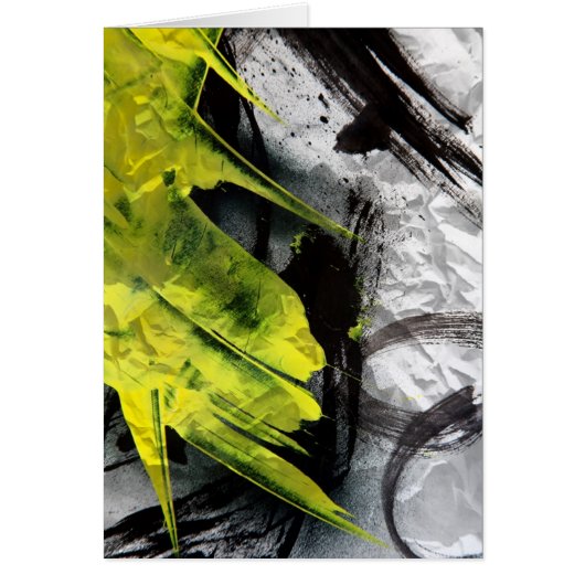 Grunge texture expressive brush strokes cards (Front)
