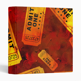 Grunge Tickets Binder