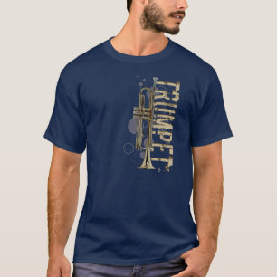 Grunge Trumpet T-Shirt