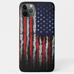 Grunge U.S.A flag iPhone 11 Pro Max Case