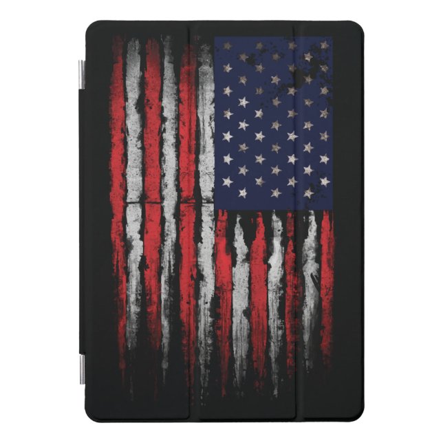 Grunge U.S.A flag iPad Pro Cover (Front)