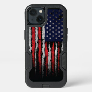 Grunge U.S.A flag iPhone 13 Case