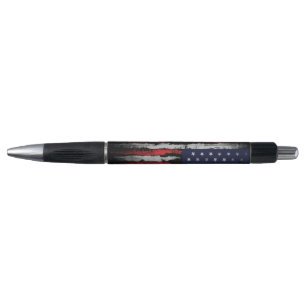 Grunge U.S.A flag Pen