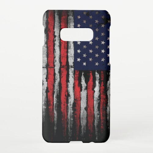 Grunge USA flag Samsung Galaxy S10E Case