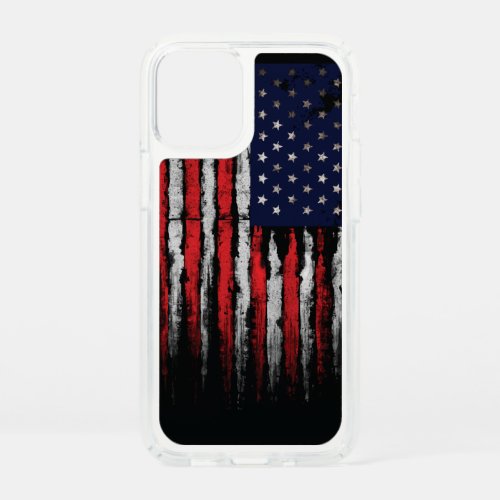 Grunge USA flag Speck iPhone 12 Mini Case