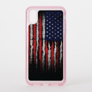 Grunge U.S.A flag Speck iPhone XS Max Case
