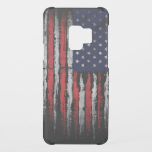 Grunge U.S.A flag Throw Pillow Uncommon Samsung Galaxy S9 Case