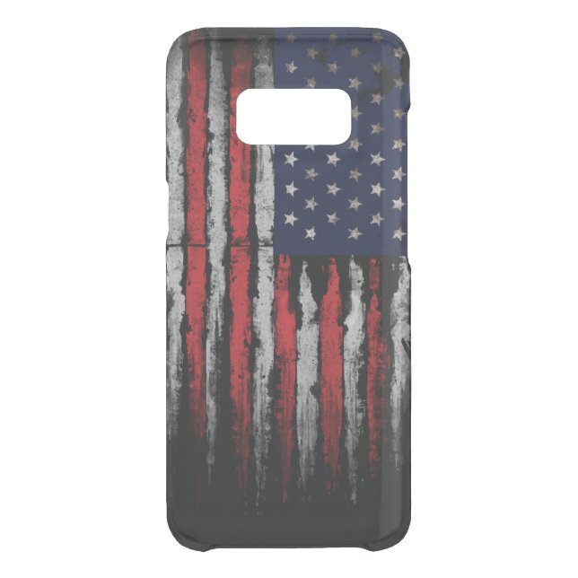 Grunge U.S.A flag Uncommon Samsung Galaxy Case (Back)