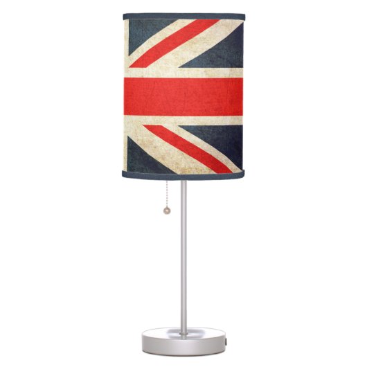 Grunge Union Jack Lamp (Right)