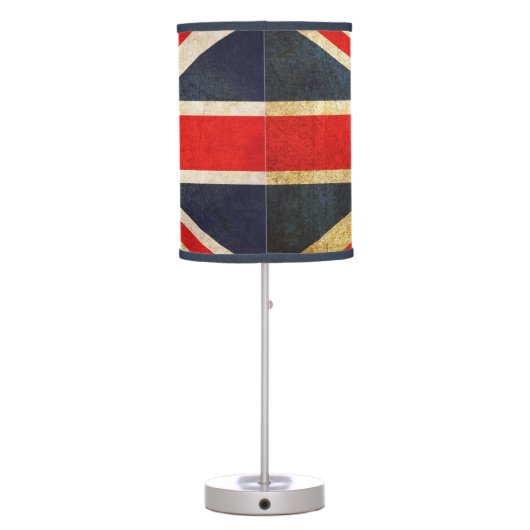 Grunge Union Jack Lamp (Back)