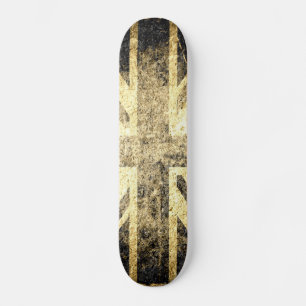 Grunge United Kingdom Flag Skateboard Deck