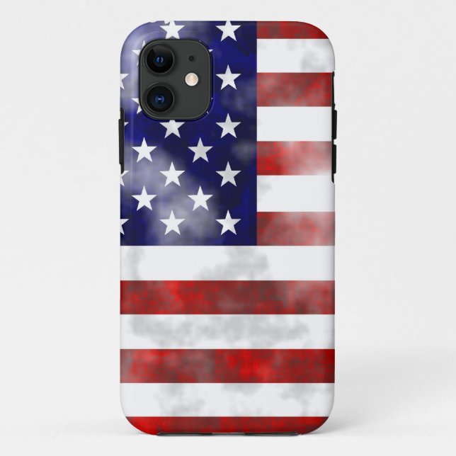 Grunge USA Case-Mate iPhone Case (Back)