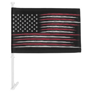 Grunge USA flag