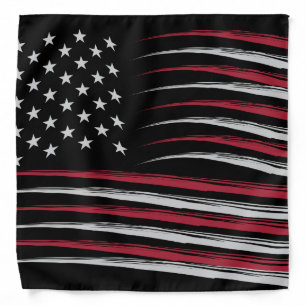 Grunge USA flag Bandana